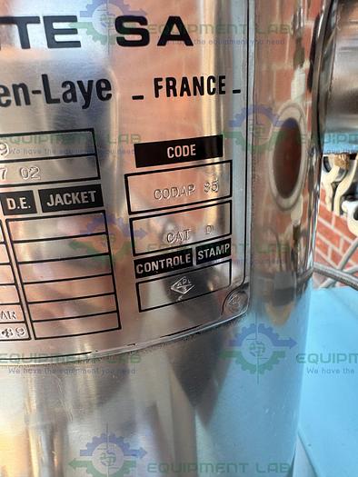  for parts or not working LSL Biolafitte 78 100 Stainless Steel Fermentation Tank 15.5 Liters