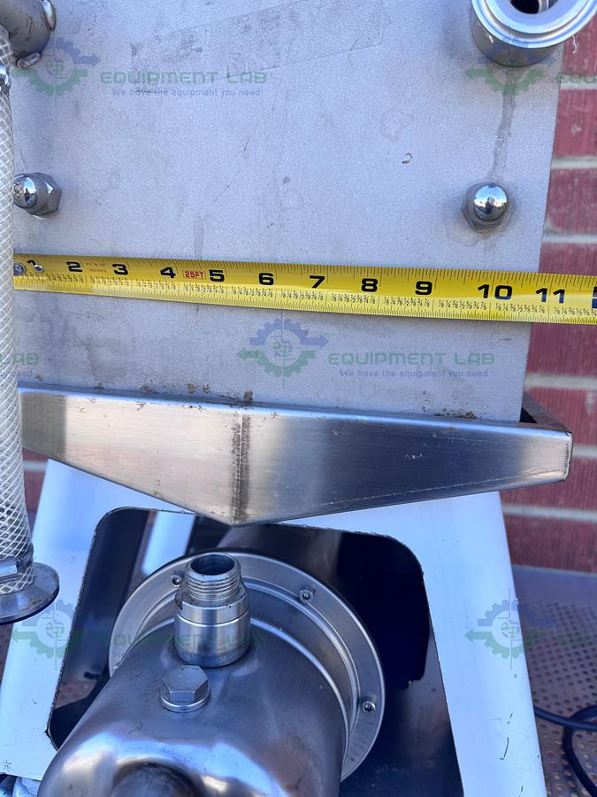 Used Unbranded Stainless Steel Filter Holder w/ Ebara Jes M 056, 0.5 HP