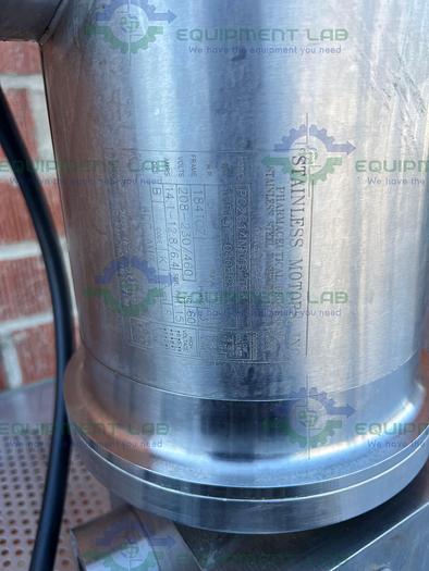 Used Stainless Motors  PG2G14N04B1TG3 Washdown Duty Motor w/ Spiral Bevel Reducer 3PH