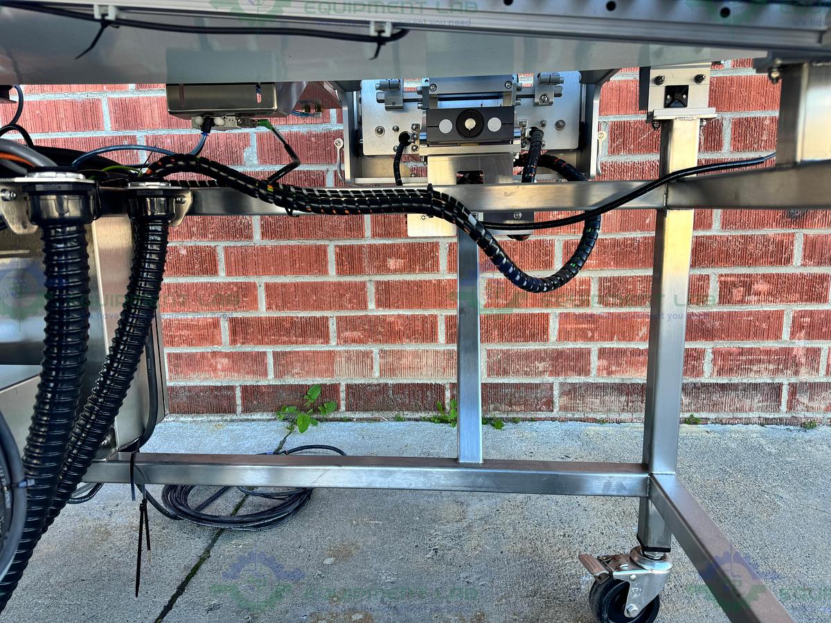 for parts or not working Dorner Stainless Steel Conveyor Inspection Machine w/ Optel Controller