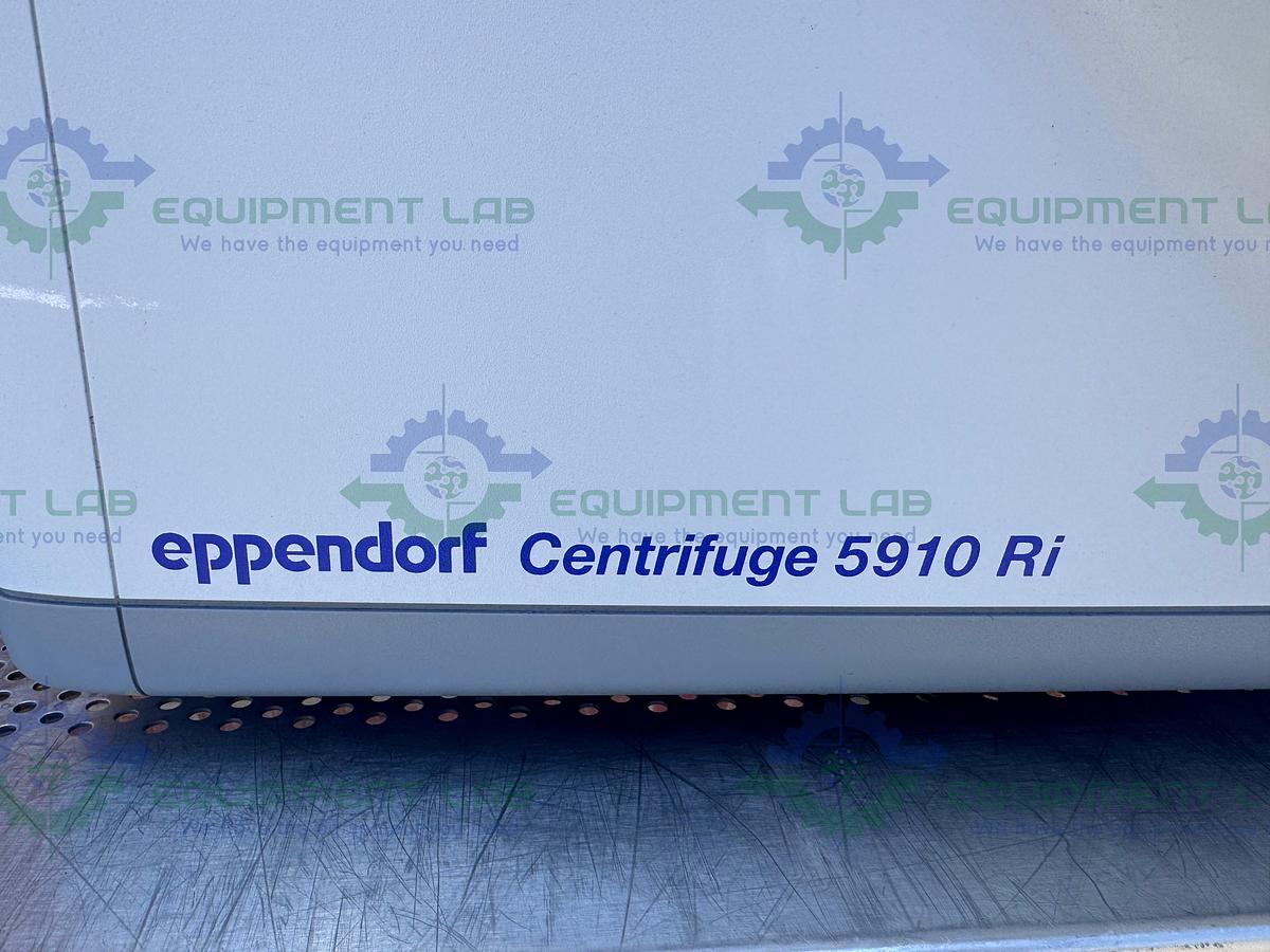 Used Eppendorf 5910 Ri Refrigerated Centrifuge w/ S-4X Universal Rotor 4500 RPM