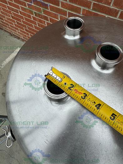 Used 2 Allegheny Stainless Steel Stack Disk Filter Housing 150 FV/PSIG on Casters