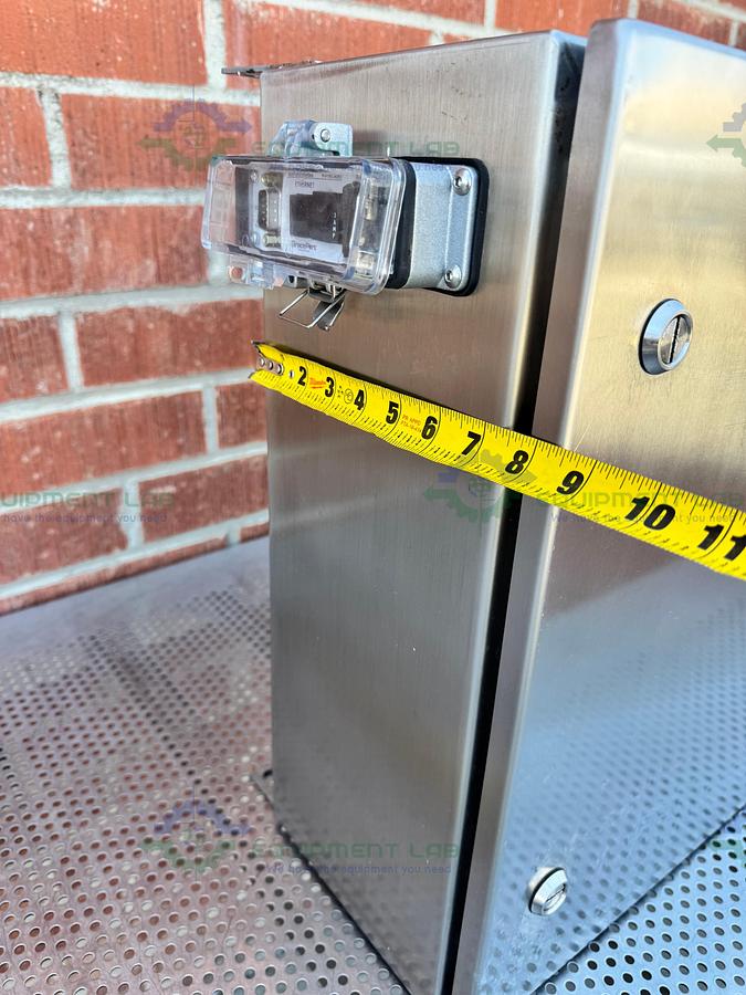 Used Rittal Stainless Steel Standard Enclosure 19" x 19" x 8.5", 120V