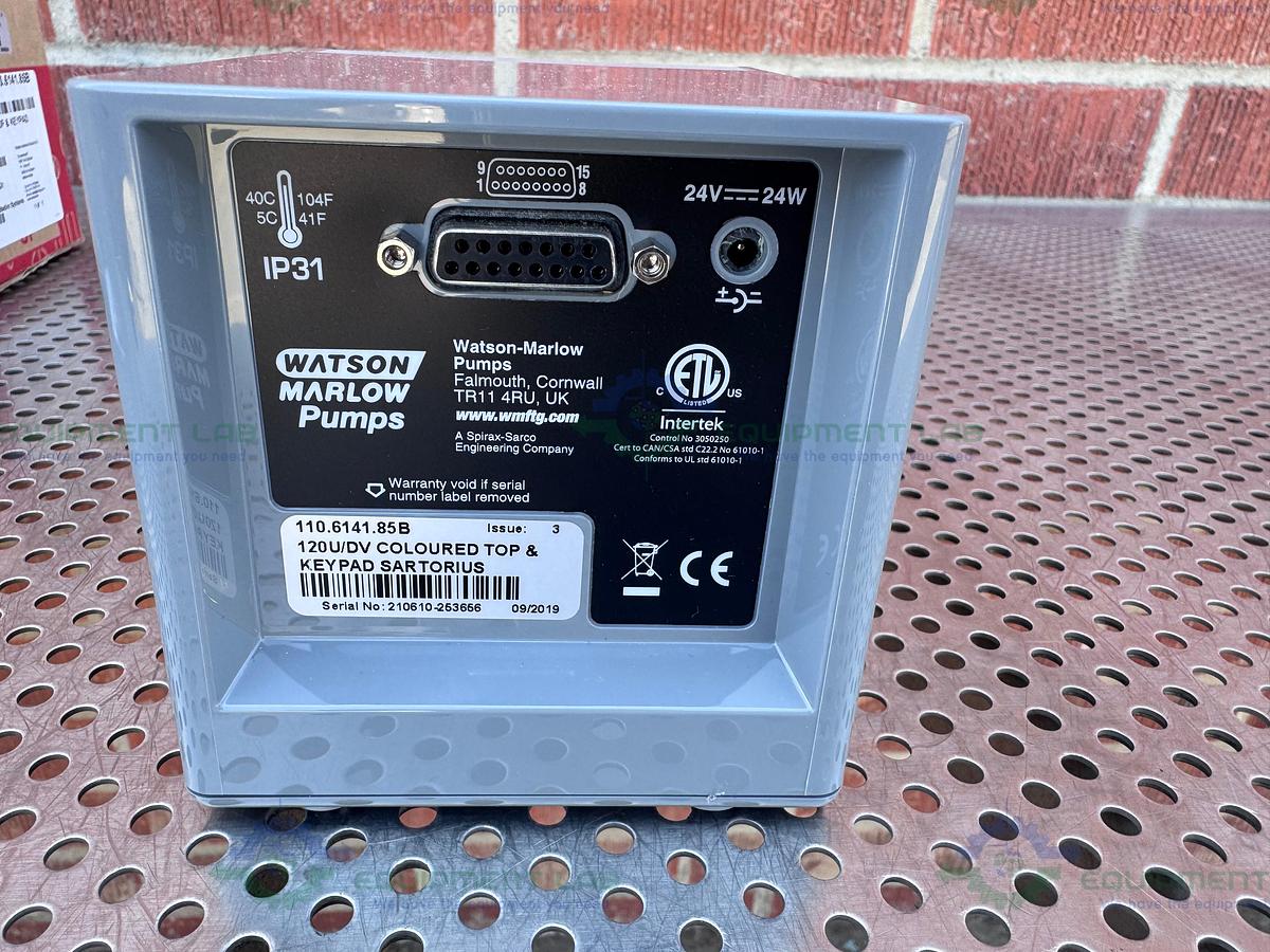 Sartorius Watson Marlow 120U/DV Peristaltic Process Pump w/ 114DV OEM Pump Head