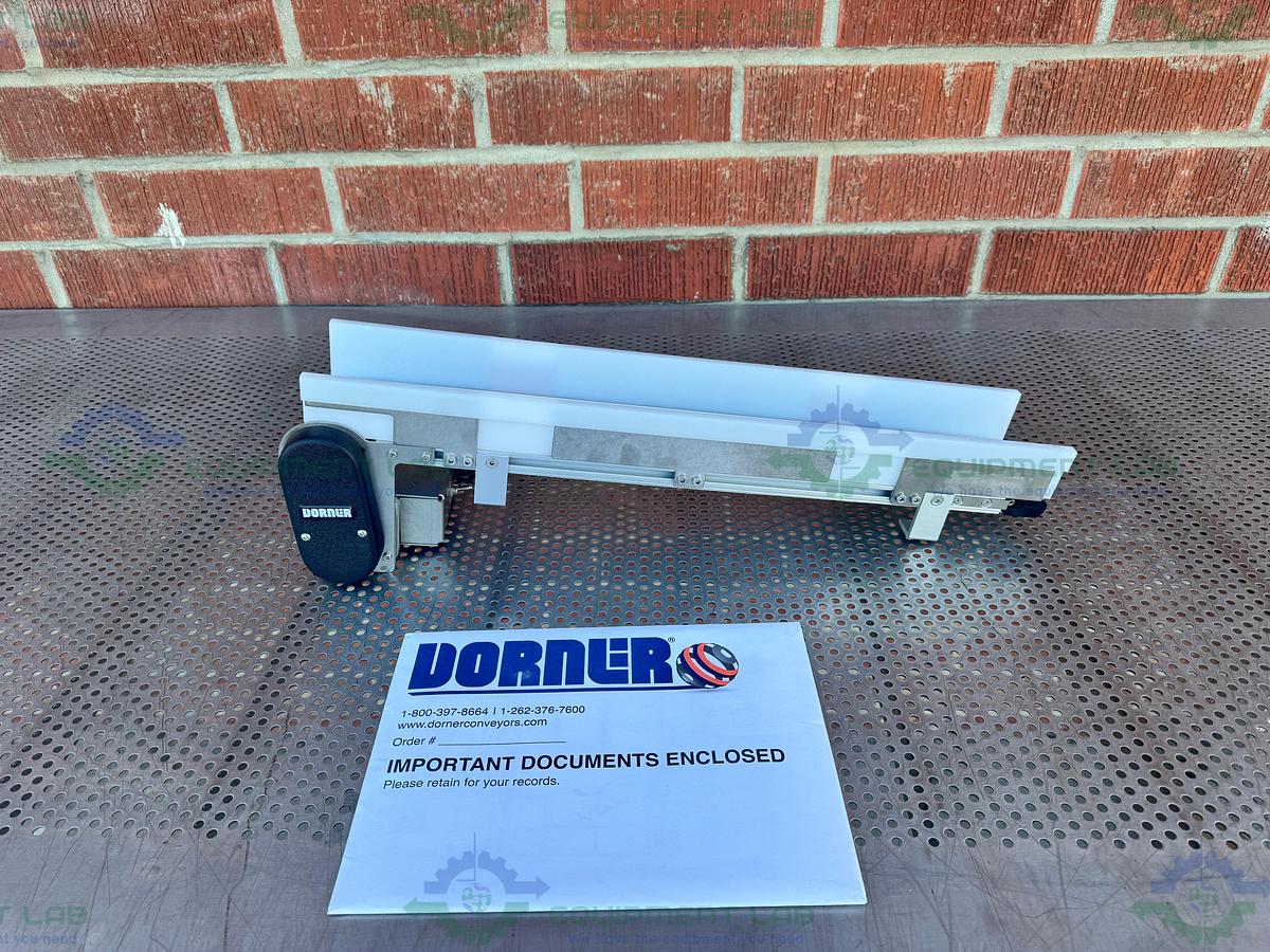 Dorner 1100 Series End Drive Conveyor 24" x 4" w/ 2IK6GV-UA Motor