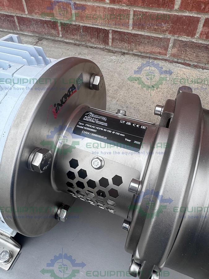 Inoxpa PROLAC HCPN 40-150 High Level Hygienic Centrifugal Pump 2022 w/5 HP Motor