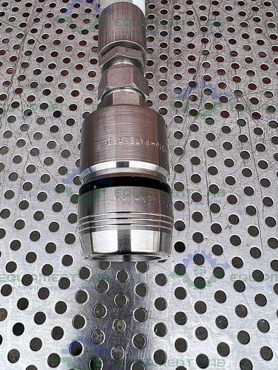 Used Sani Tech 35" GR-FDA Hose w/ Swagelok Quick Connect Stainless Steel Fitting