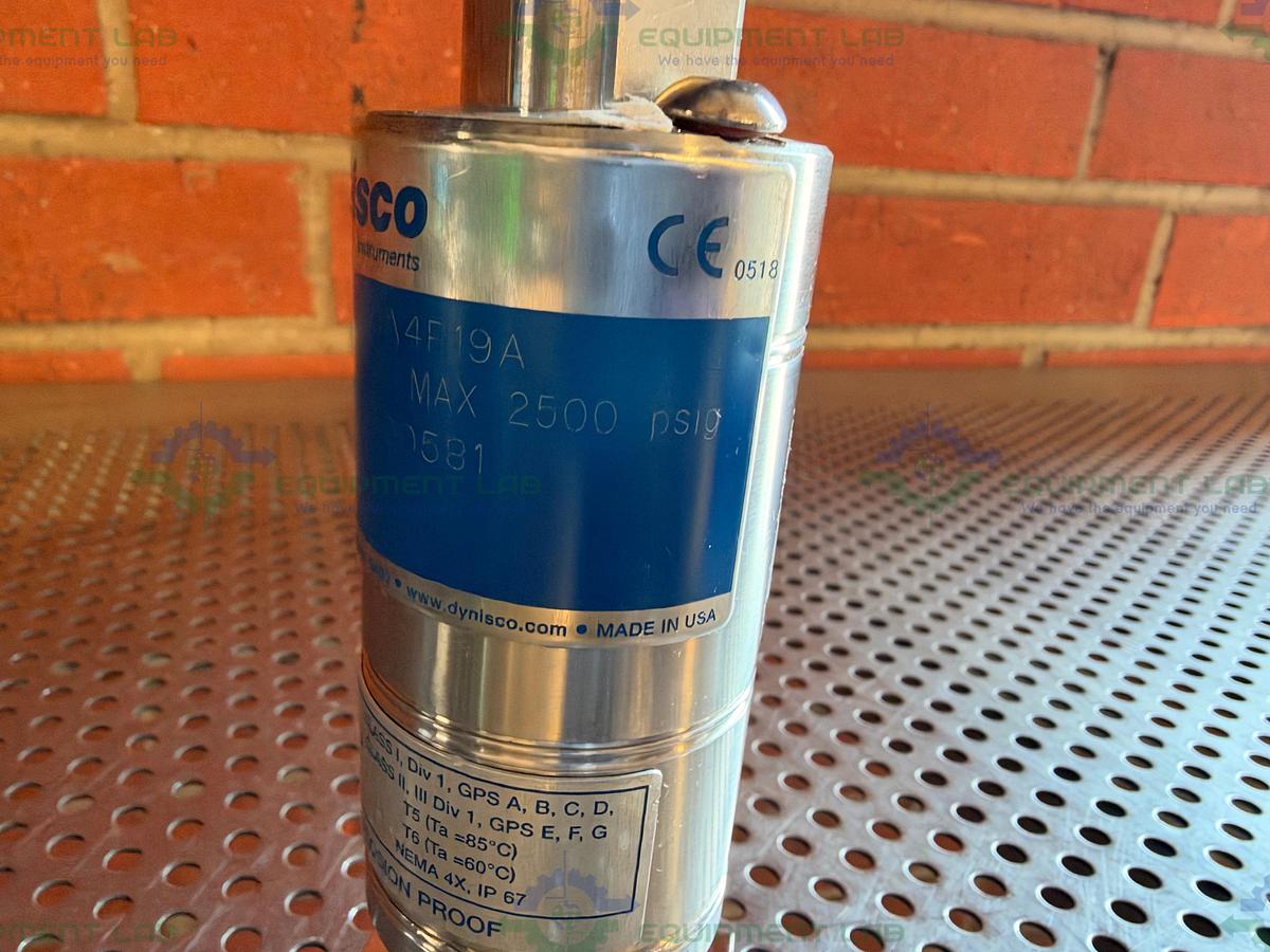 Used Dynisco 2280EGKCA4P19 Pressure Transmitter Explosion Proof 2500 PSIG