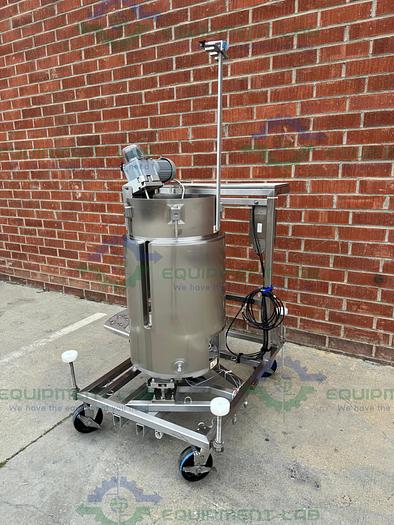 Used Thermo  Hyclone Stainless Steel Jacketed Single Use 100L Bioreactor