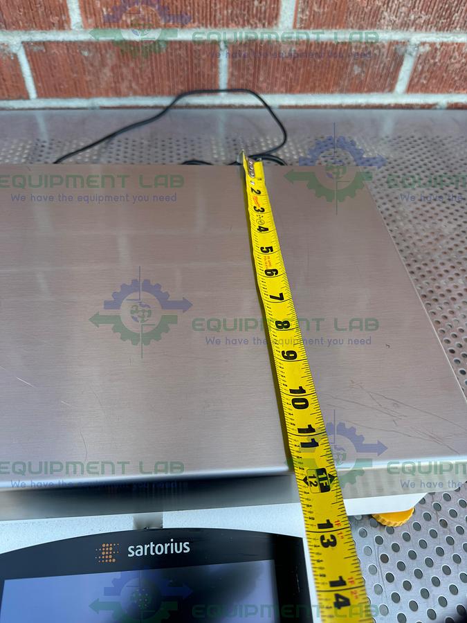 Used Sartorius Cubis MCA70200S-2S00-0 Precision High-Capacity Balance, 70,200 g x 1 g