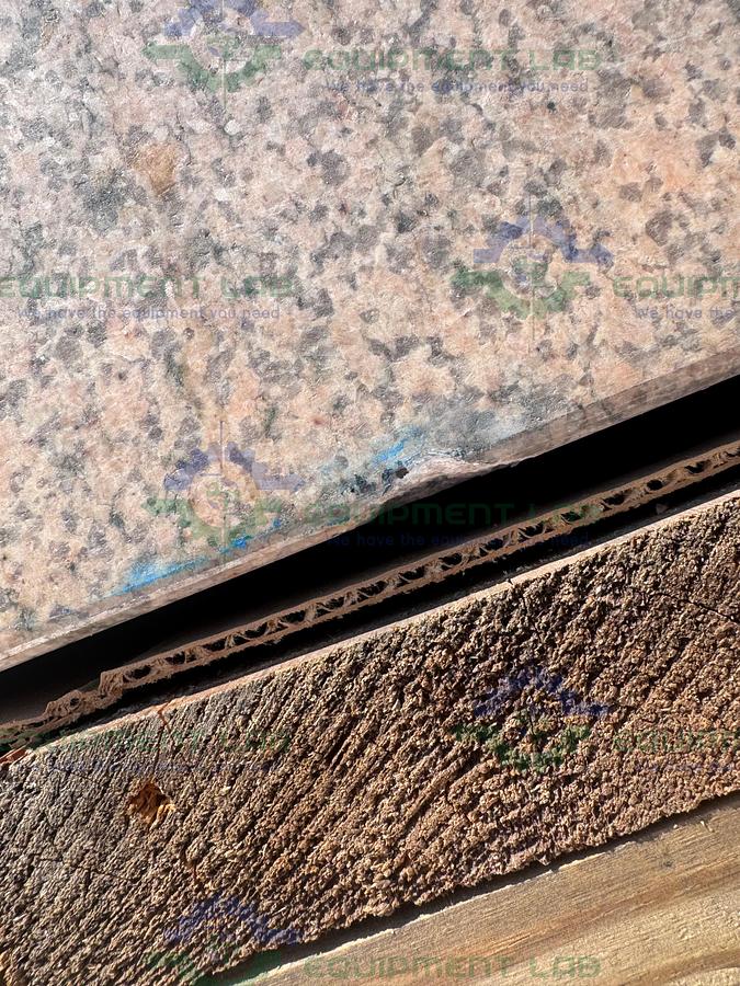 Used Starrett Grade B Toolroom Granite 24"x36"x6" w/ Compression Tester, Meteorology