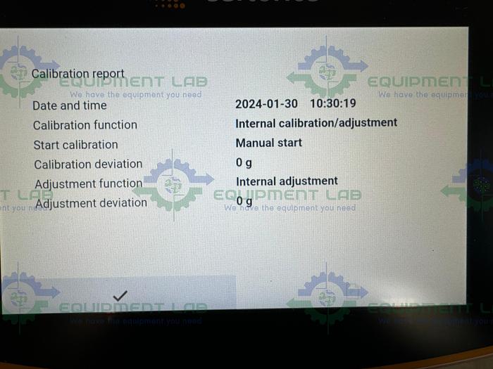 Used Sartorius  Cubis MCA70200S-2S00-0 Precision High-Capacity Balance, 70,200 g x 1 g
