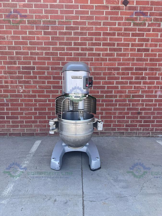 Used Hobart HL800 Legacy 80 Quart Planetary Mixer w/ Bowl Truck 3 HP , 2 PH