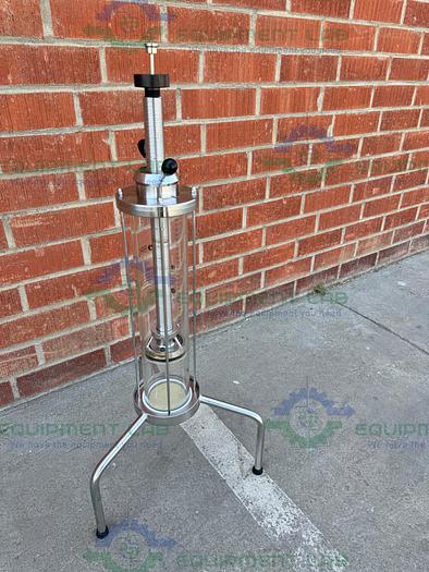 Used Cytiva / GE / Pharmacia BPG 100 / 500 Chromatography Column 4L