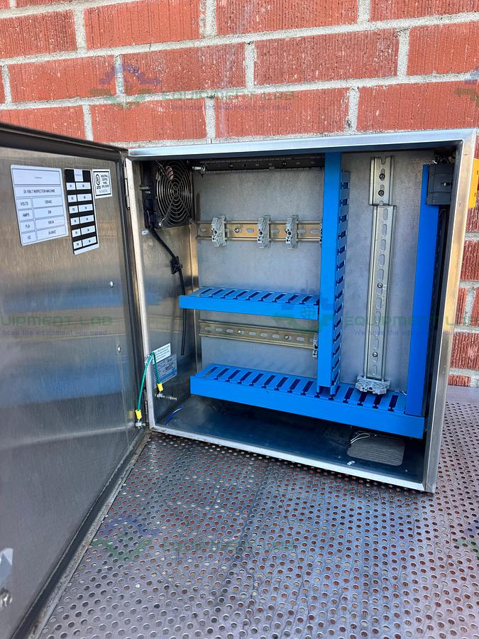 Used Rittal Stainless Steel Standard Enclosure 19" x 19" x 8.5", 120V