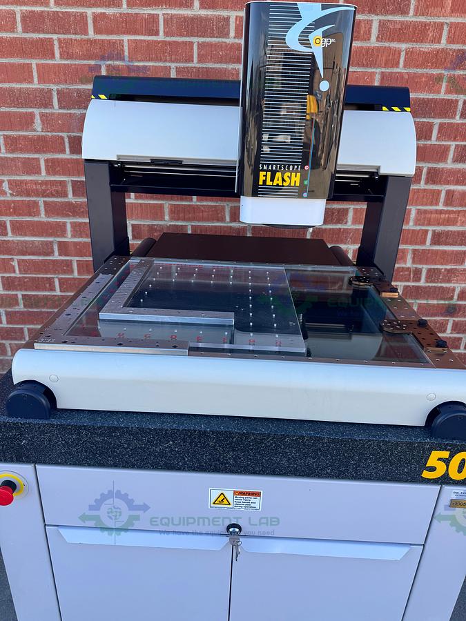  for parts or not working OGP Smartscope Flash 500 Multisensor Video Measuring System w/ Extra Parts