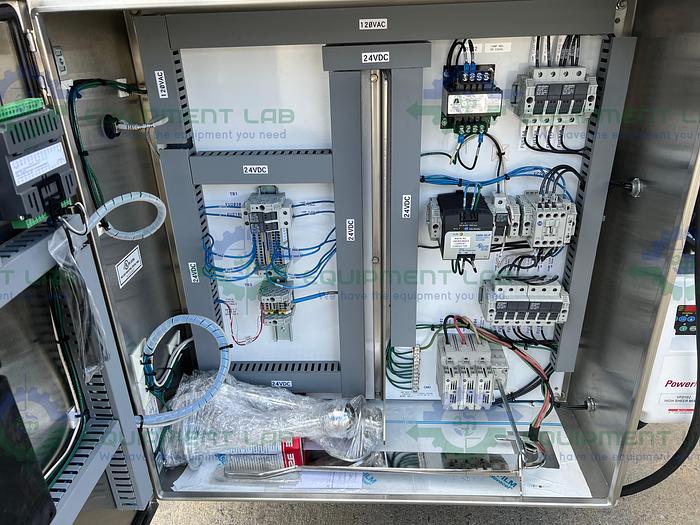 Used Paul Mueller  47-59 Liter Stainless Steel Jacketed Mixing Tank w/Scrape Agitation