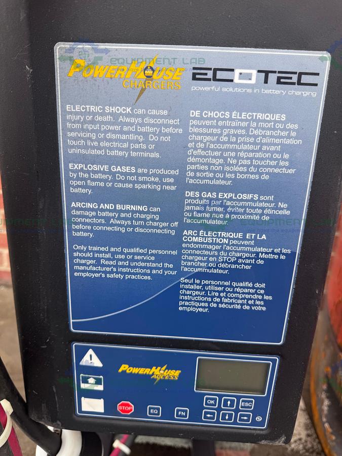 Used Toyota 8FBCU25 Electric Forklift  3000 lbs Capacity 8" Mast w/ Charger