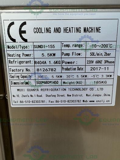 Used Lneya Sundi - 155 Dynamic Temperature Control System Chiller / Heater -10℃~200℃