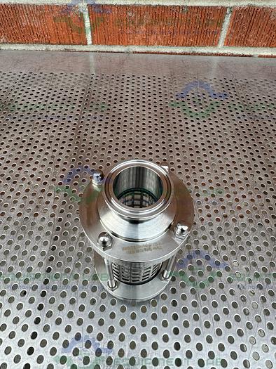Used Glacier Tanks  SGF-TW-G150-KFM-9MM Tri Clamp Inline Sight Glass 1 1/2" Fitting