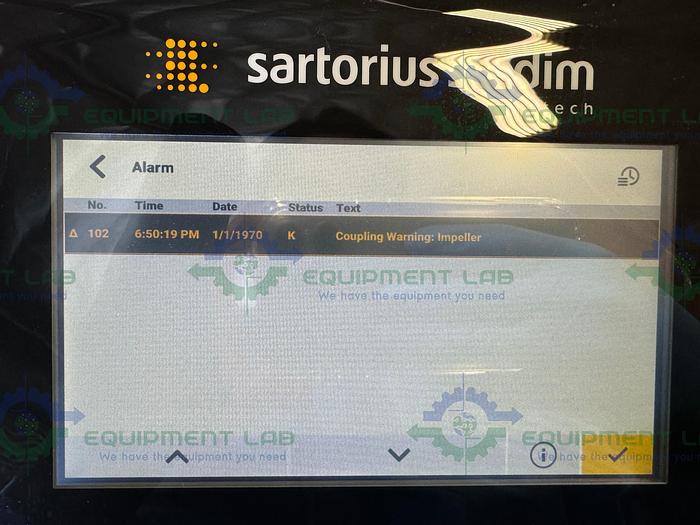 Used Sartorius Stedim Pro Mixer Drive Unit w/ 400 L Base Module / Tank, Bags