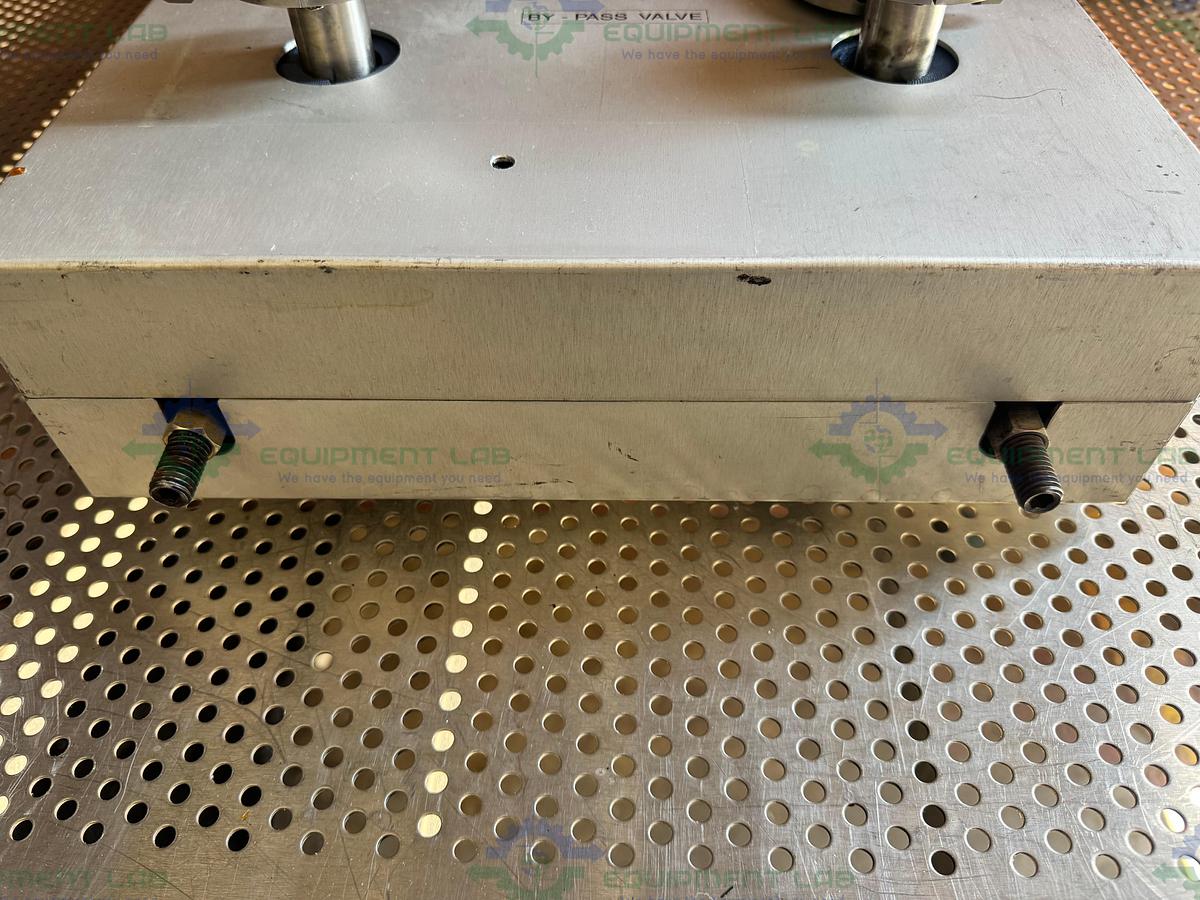 Used Custom Built Vacuum Gas Handling Manifold w/ Leak Test Port
