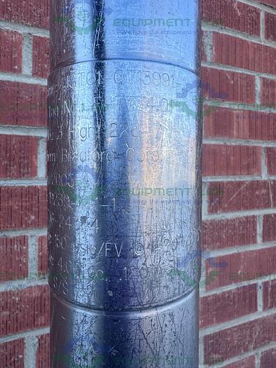 Used Allegheny Bradford F-777401 Stainless Steel Cartridge Filter Housing