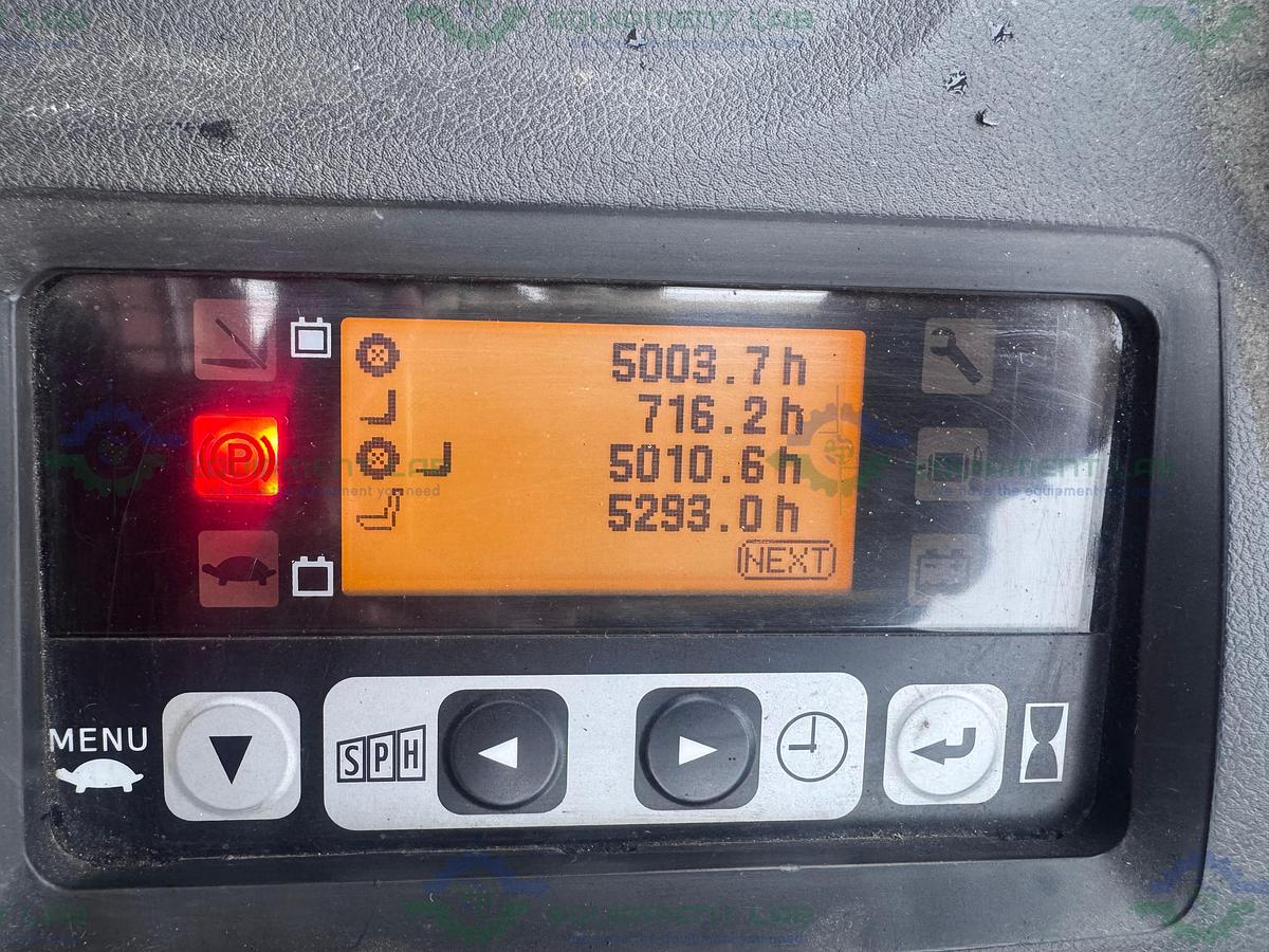 Used Toyota 8FBCU25 Electric Forklift  3000 lbs Capacity 8" Mast w/ Charger