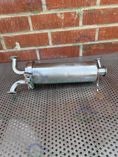 Used Millipore  Stainless Steel Cartridge Filter Housing 4.5"