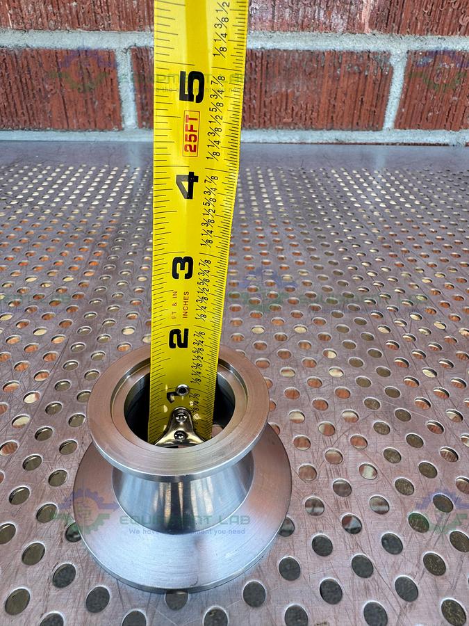 Used Stainless Steel Vacuum Reducer  KF 40 to KF 25