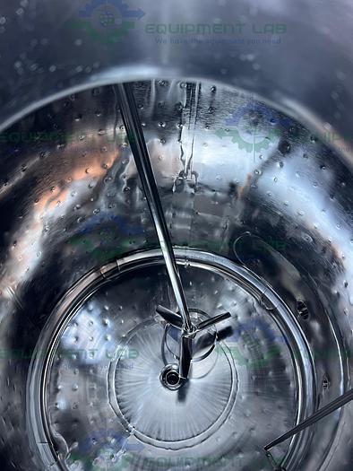 Used Precision Stainless  400 Liter Stainless Steel Jacketed Reactor w/ Agitator