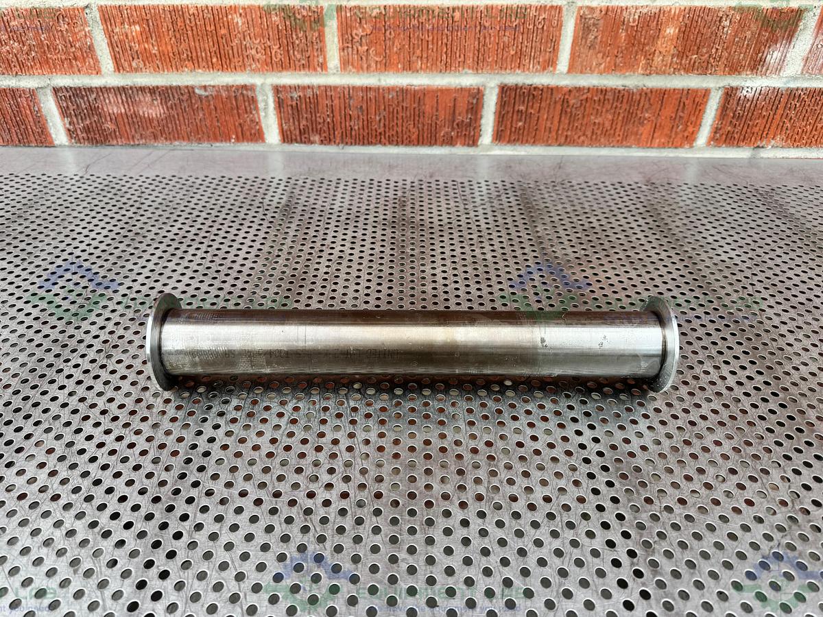 Used Stainless Steel KF 50  Nipple Vacuum Fitting 15" Length
