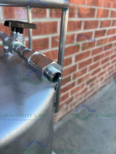 Used Alloy Products  120 Liter Stainless Steel Pressure Vessel 100 PSI