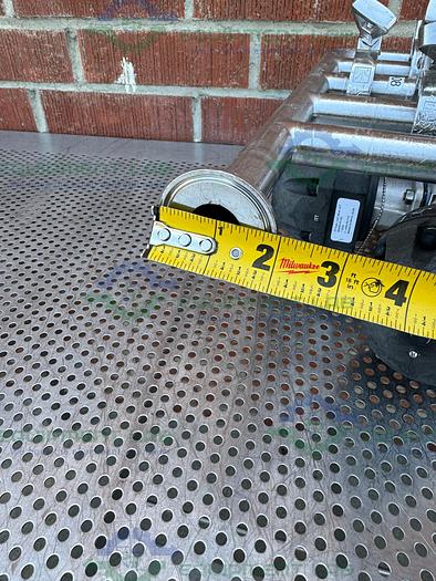 Used 5 ITT Pure Flo Advantage Stainless Steel Diaphragm Valve w/ 1" Sanitary Fitting