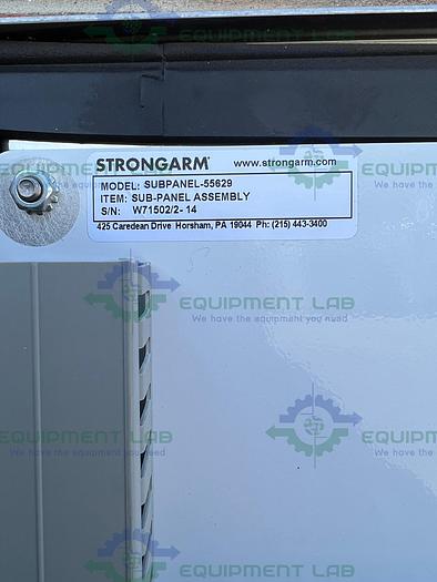 Used Strongarm 191 Industrial Monitor 19" w/ Strongarm Membrane Keyboard, Trackball