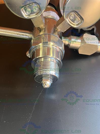 Used Harris Specialty KH1096 722C-125-540-BE Gas Lab Regulator 3000 PSI