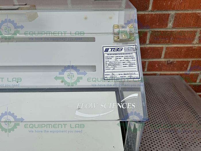 Used Flow Sciences FS3100DVA 4 Ft Vented Balance Safety Enclosure