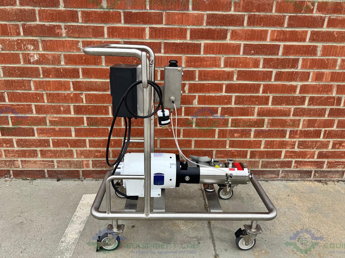 Used Axiflow STSC 50-16 Stainless Steel Twin Screw Pump w/ Controller, Heating, 5HP