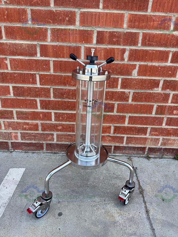 Used Cytiva / GE / Pharmacia BPG 140/200 Chromatography Column