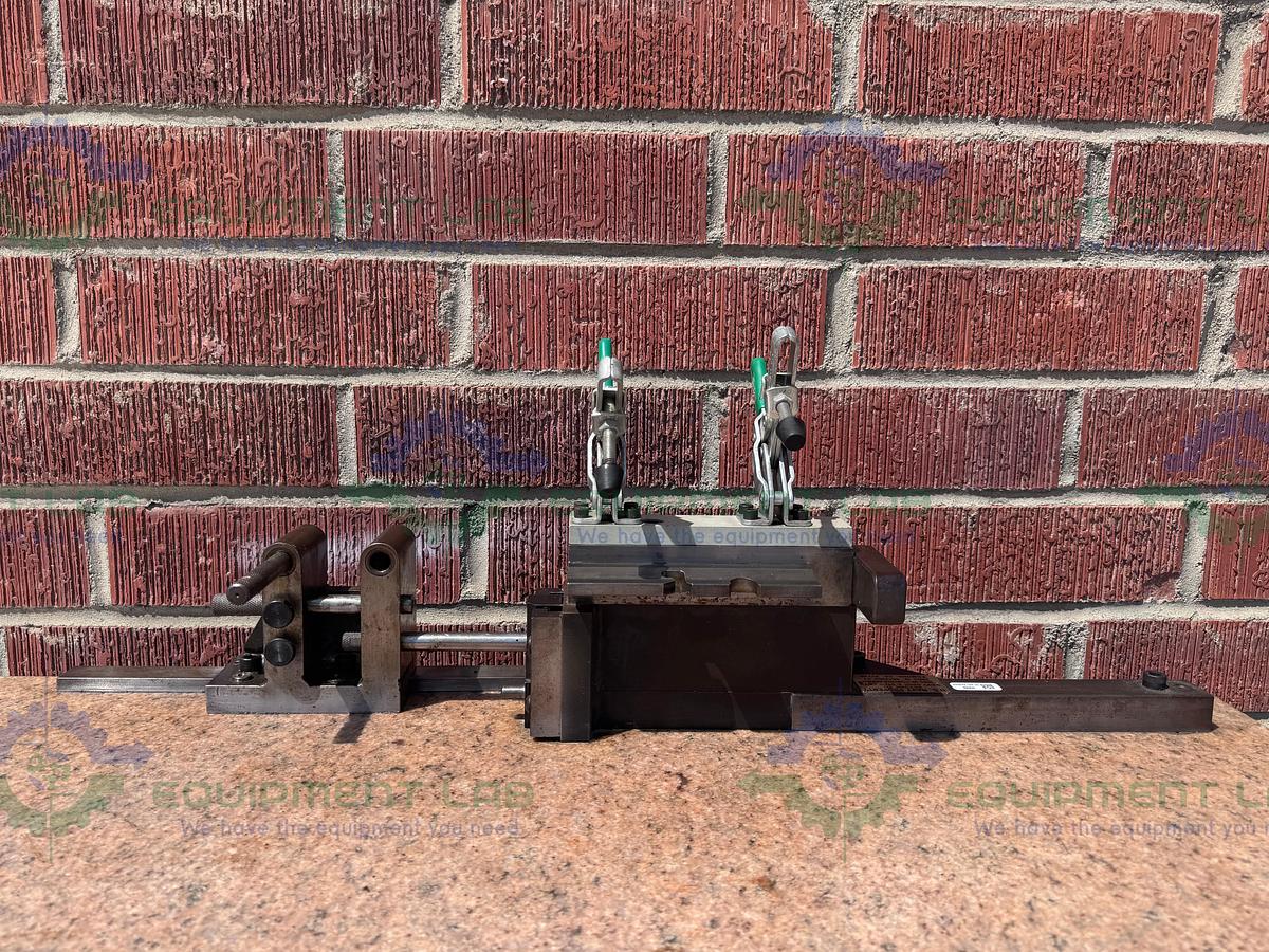 Used Starrett Grade B Toolroom Granite 24"x36"x6" w/ Compression Tester, Meteorology