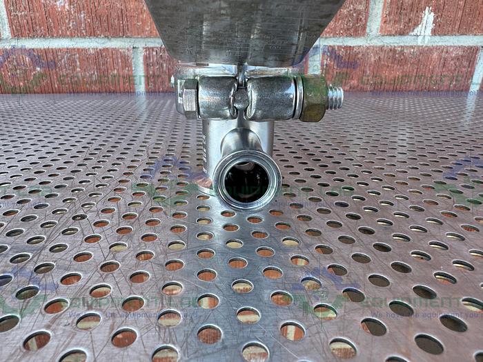 Used BS&B FR-C Safety Head 1" Fitting w/ 45 PSIG Rupture Disc, 3/4" Tee Fitting