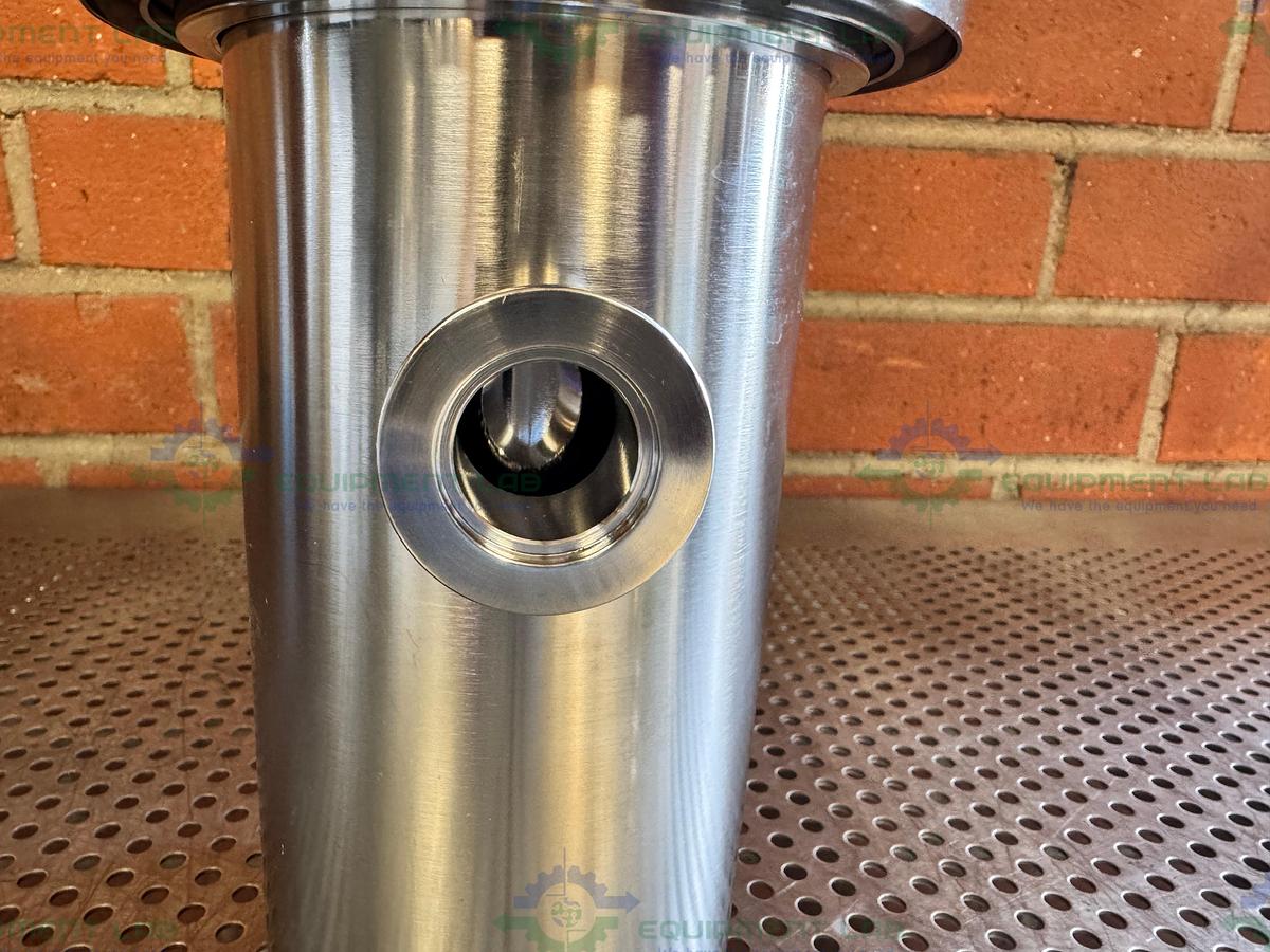 Used Ancorp VSCI-800-QF25 In Line Liquid Nitrogen Cold Trap 0.8 L w/ QF25 Fitting