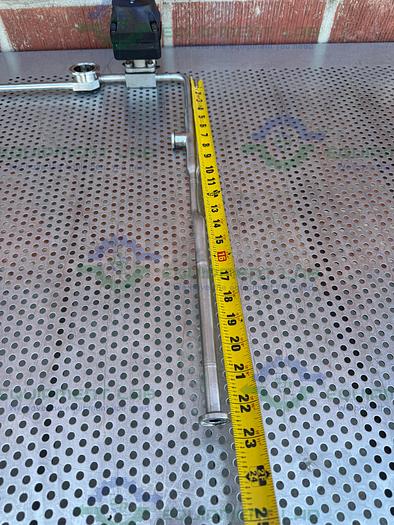 Used ITT Pure Flo .5-316L- RA20MAX 5 Way Diaphragm Valve w/ 1/2" Sanitary Fitting