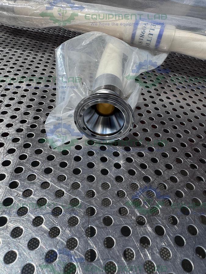 Used Saint Gobain 94" Silicone Hose w/ 3/4" to 1 1/2 Sanitary Fitting