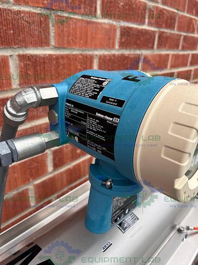 Used Endress + Hauser Promass 83 Mass FlowMeter w/ 1" Sanitary Fitting, Cart