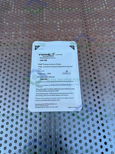 Case of 50 - VWR  10861-698 Tissue Culture Plates 12 Well, Sterilized