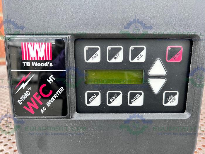 Used TB Wood's  WFC 4002-0 Drive / AC Inverter 2HP, 460V