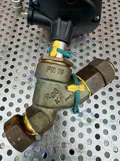 Used Gemu 554/20/D195-1-1-A154 Pneumatic Angle Seat Globe Valve