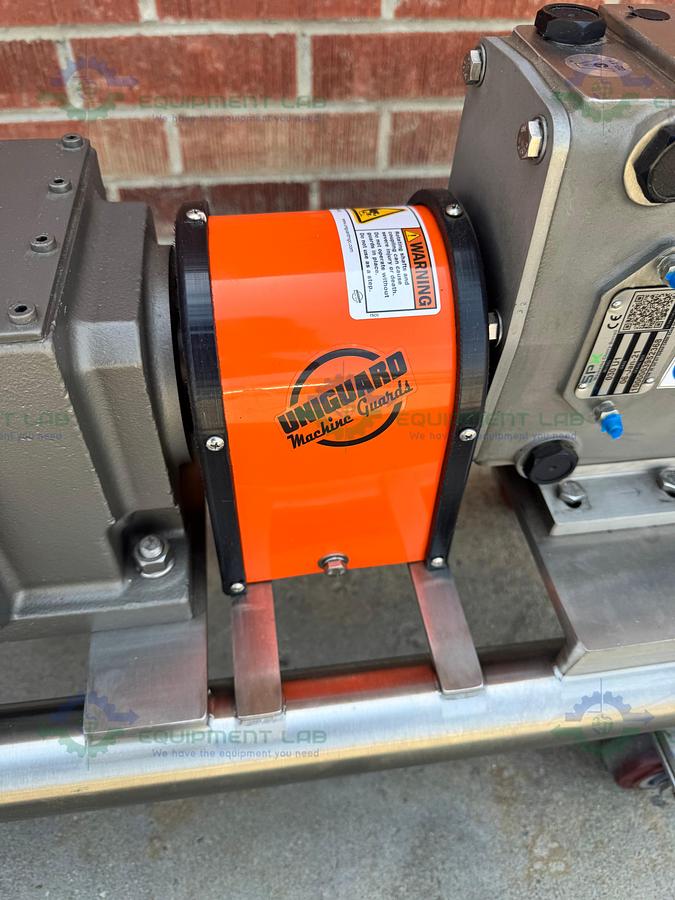 Used Waukesha Cherry Burrell /SPX  030U1 Rotary Lobe Pump w/ Baldor 2 HP Motor MFG 21