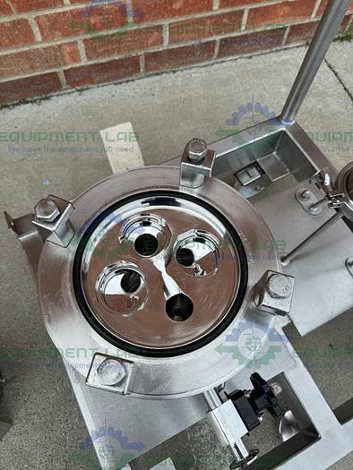 Used Allegheny  Stainless Steel Double Cartridge Filter Housing Skid  8" and 4"